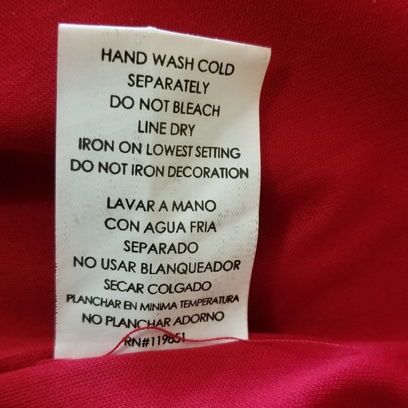 Halo Red Beaded Dress - Picture 4 of 12